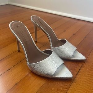 BCBGMaxAzria 4” Dana Sandal Heel